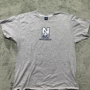 Nautica Jeans Co. Graphic T-Shirt, Men's Size XXL  Throwback NJC